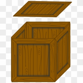 Wooden Box Clipart , Png Download - Wood Box Perspective, Transparent ...