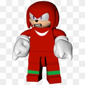 Sonic Knuckles Lego, HD Png Download - lego dimensions png