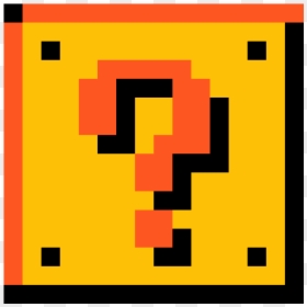 Super Mario Bros Question Block, HD Png Download - payaso png