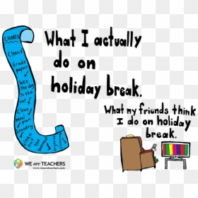 Teacher Holiday Break Meme, HD Png Download - laughing meme png
