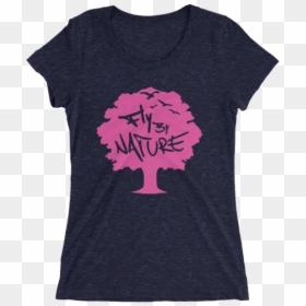 T-shirt, HD Png Download - pink tree png