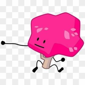Battle For Bfdi Tree, HD Png Download - pink tree png