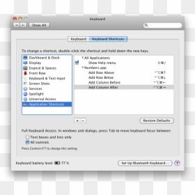 Change Mac Language Back To English, HD Png Download - arrow keys png