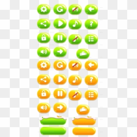 Game Buttons Free Download Png, Transparent Png - game button png
