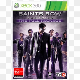 Saints Row The Third The Full Package Pc Cover, HD Png Download - saints row 4 png