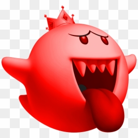 Red Boo Super Mario, HD Png Download - boo mario png