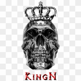Skull, HD Png Download - real crown png
