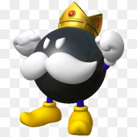 Mario Party 9 King Bob Omb, HD Png Download - boo mario png