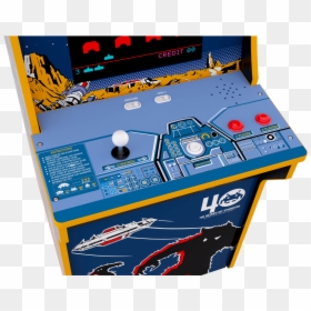 Space Invaders Cabinet Arcade1up, HD Png Download - game button png