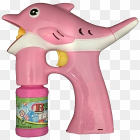 Pink Dolphin Bubble Gun, HD Png Download - colorful bubbles png
