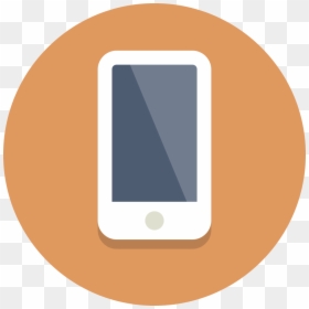 Phone Circle Icon Png, Transparent Png - smartphone logo png
