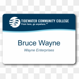 Unique Name Tags Designs, HD Png Download - wayne enterprises logo png