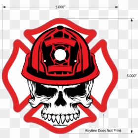 Transparent Skull And Flames, HD Png Download - fire skull png
