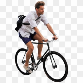 People Riding Bike Png, Transparent Png - bikes png