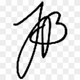 La Firma De Justin Bieber, HD Png Download - bieber png