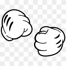 Mickey Mouse Hands, HD Png Download - mickey mouse hand png
