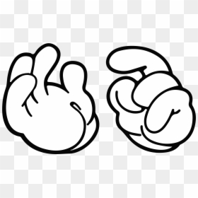 Goofy Hands, HD Png Download - mickey mouse hand png