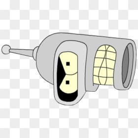 Bender Head Png, Transparent Png - bender futurama png