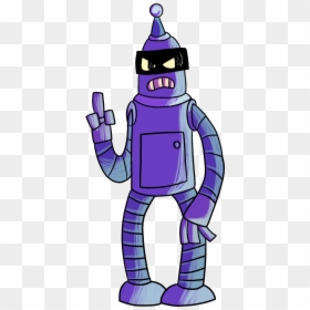 Cartoon, HD Png Download - bender futurama png