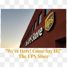 Signage, HD Png Download - the ups store logo png