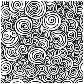 Abstract Patterns Swirls, HD Png Download - hand drawn stars png
