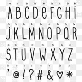 Lettres Pour Lightbox, HD Png Download - hand drawn stars png