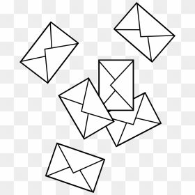 Thumb Image - Scattered Envelopes, HD Png Download - office man clipart png