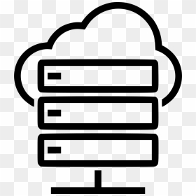 Cloud Computing Comments - Cloud Server Icon Png, Transparent Png - cloud computing images png