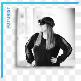 Cathy Hackl - Monochrome, HD Png Download - gandhi cap png