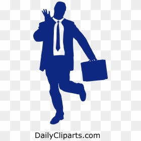 Silhouette, HD Png Download - happy business people png