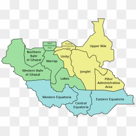 South Sudan Ten States, HD Png Download - tambura png