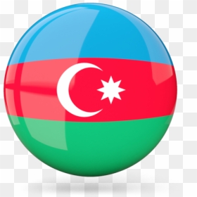 Azerbaijan Car Import Export - Azerbaijan Flag Icon Png, Transparent Png - dubai flag png
