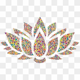 Leaf,symmetry,tree - Lotus Stencil, HD Png Download - lotus clipart png