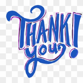 Thank You - Calligraphy, HD Png Download - thanks you png