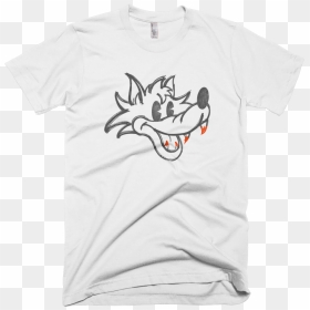 Howl Vintage Wolf Illustration Cartoon Mickey Mouse - Neoliberal T Shirt, HD Png Download - mickey mouse cartoon images png