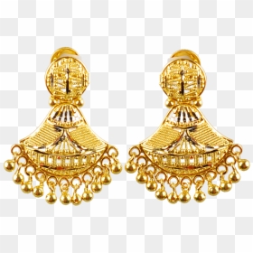 Kammal Design In Gold, HD Png Download - kerala jewellery models png