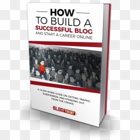 Starting A Blog Ebook - Book Cover, HD Png Download - blogging png