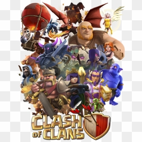 Clash Of Clans, HD Png Download - coc troops png