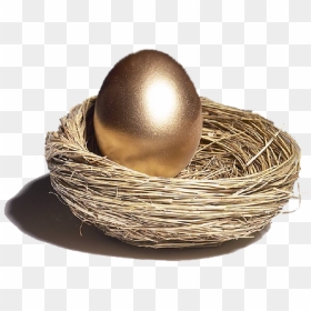 Nest Golden Egg Png - Egg On Nest Png, Transparent Png - nest clipart png