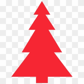 Simple Pine Tree Silhouette, HD Png Download - garlands png