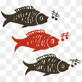 Singing Fish Clipart, HD Png Download - sea fish png