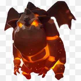 Clash Royale Lava Hound Png, Transparent Png - coc characters png