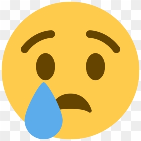 Emoticon Death Sadness Facebook Crying Emoji - Sad Emoji, HD Png Download - sad smileys png