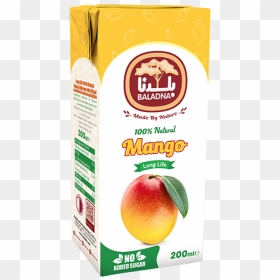 Baladna Longlife Juice 200 Ml, HD Png Download - alphonso mango png