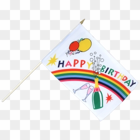 Party Flags Garland Decoration Ornaments Garlands Birthday - Happy Birthday Flag Png, Transparent Png - garlands png