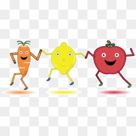Dancing Fruits, HD Png Download - fruits png image