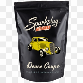 Deucecoupe Blend Medium Roast Sparkplug Coffee Supercustom - Antique Car, HD Png Download - car blast png