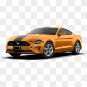 Orange Ford Mustang Png Clipart - Ford Mustang 2019 Png, Transparent Png - orange clipart png