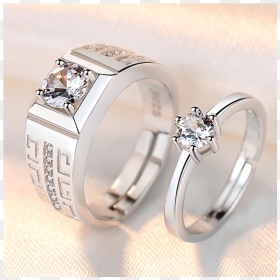 Thumb - Pre-engagement Ring, HD Png Download - couple rings png