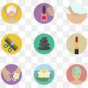 Beauty U0026 Spa 36 Icons - Emblem, HD Png Download - spa icon png